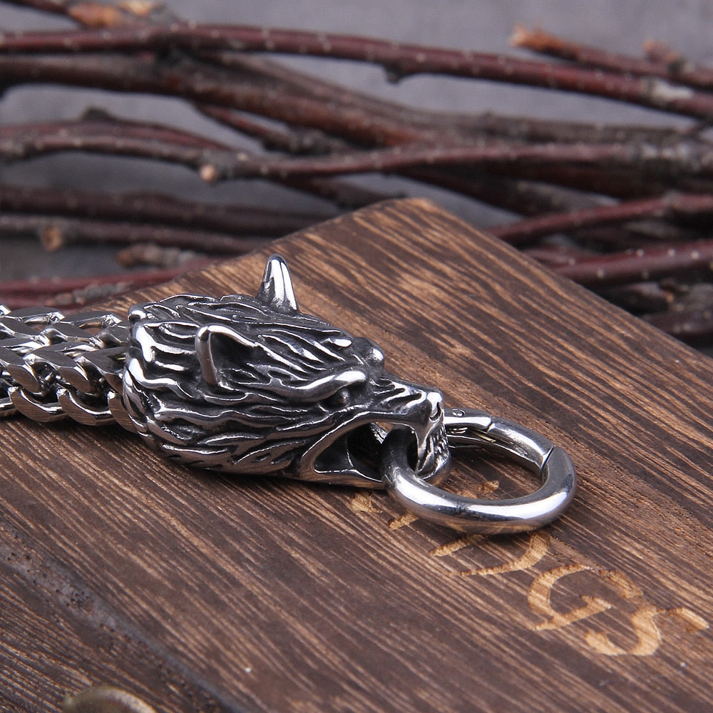 GERI AND FREKI WOLFS FANG- STAINLESS STEEL - Forged in Valhalla