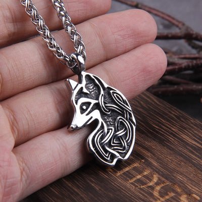 YOUNG FENRIR, LOKIS SON PENDANT- STAINLESS STEEL - Forged in Valhalla