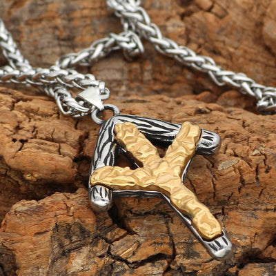 VIKING RUNE PENDANT- STAINLESS STEEL - Forged in Valhalla