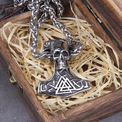 THE PENDANT OF THE SLAIN- STAINLESS STEEL - Forged in Valhalla