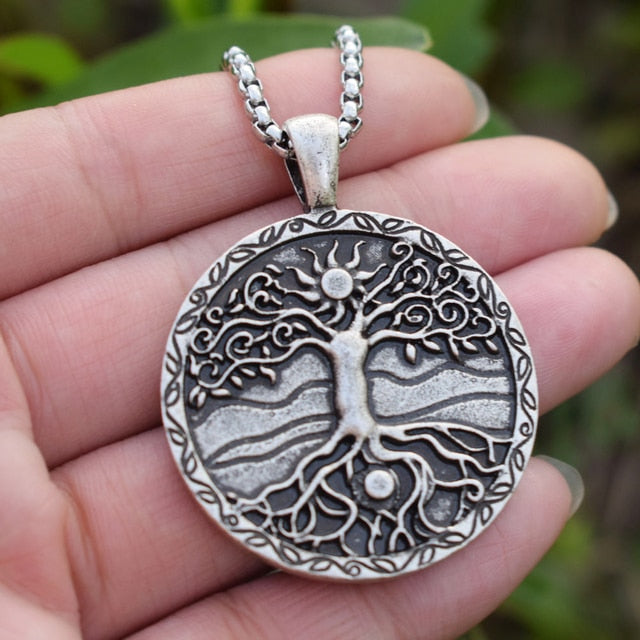 TREE OF LIFE VARIANTS  PENDANT- MOON RITUAL - Forged in Valhalla