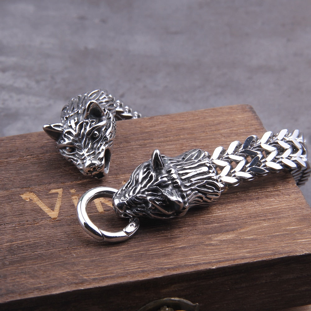 GERI AND FREKI WOLFS FANG- STAINLESS STEEL - Forged in Valhalla