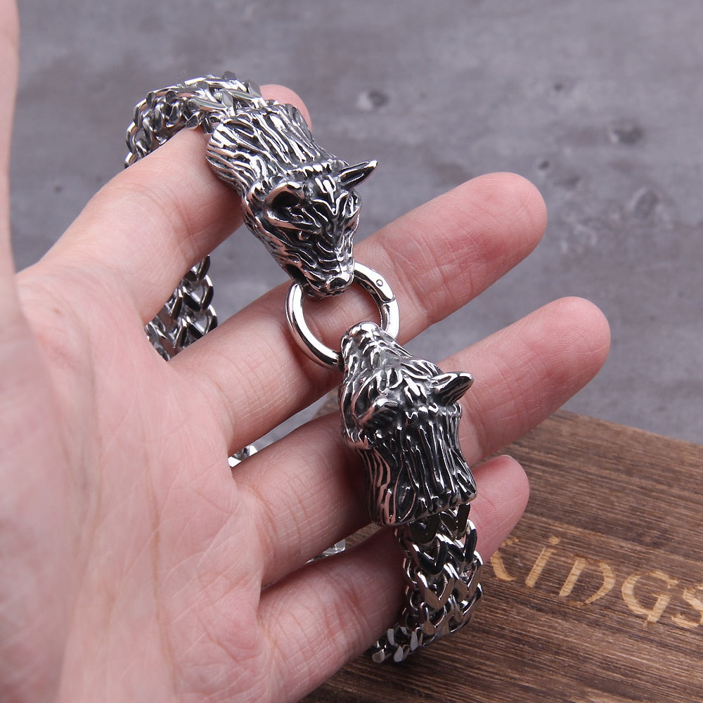 GERI AND FREKI WOLFS FANG- STAINLESS STEEL - Forged in Valhalla