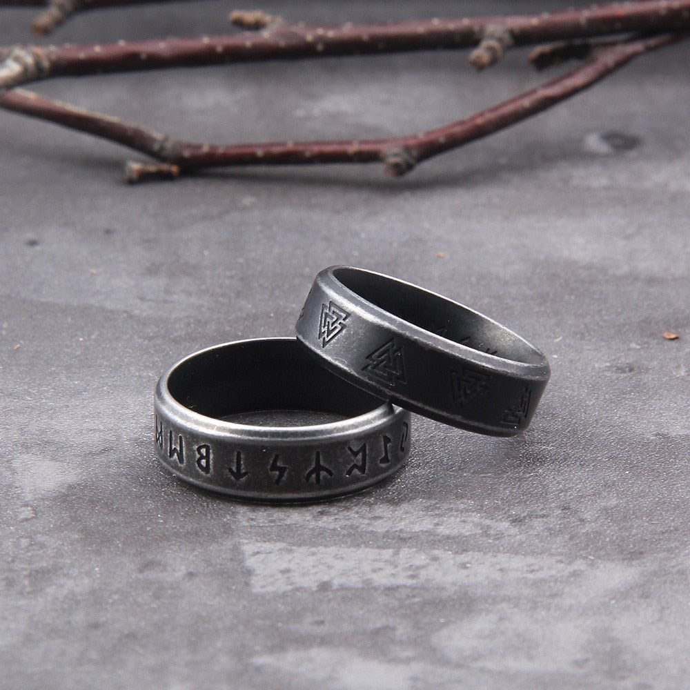 SIGILS OR PLEDGES RING - STAINLESS STEEL