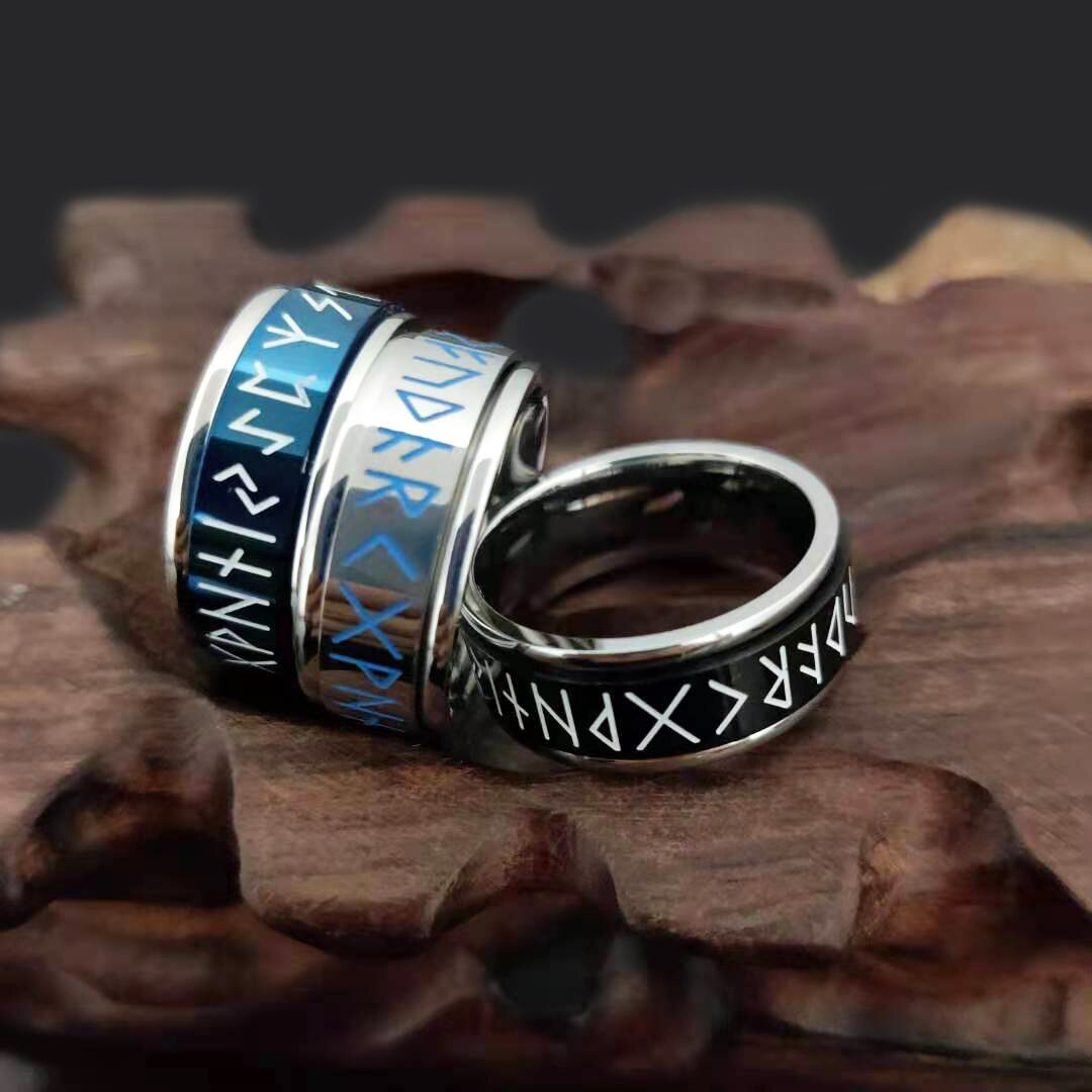 ROTATABLE NORSE RING- VARIETY- STAINLESS STEEL
