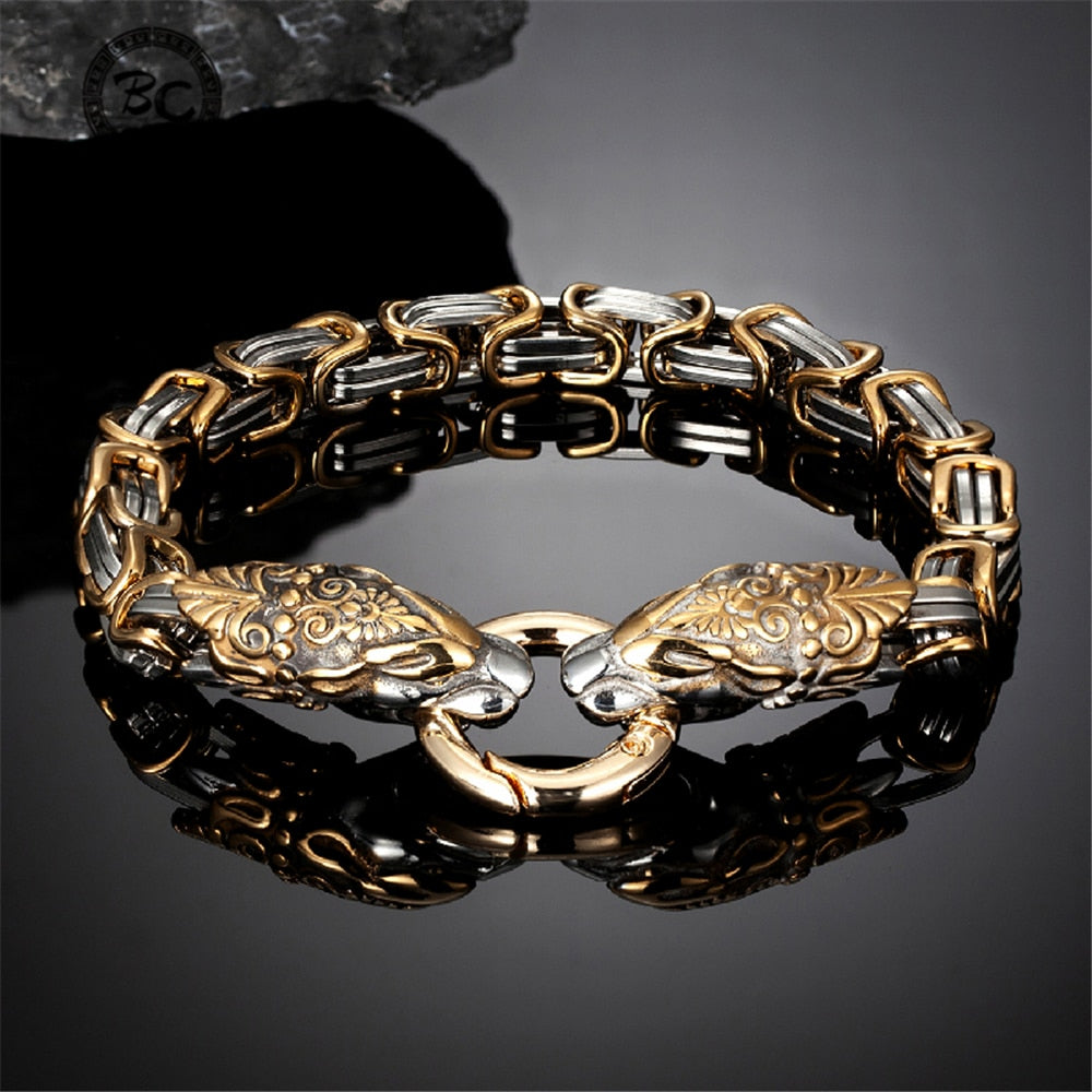 LUMINARY SNAKE BRACELET - STAINLESS STEEL