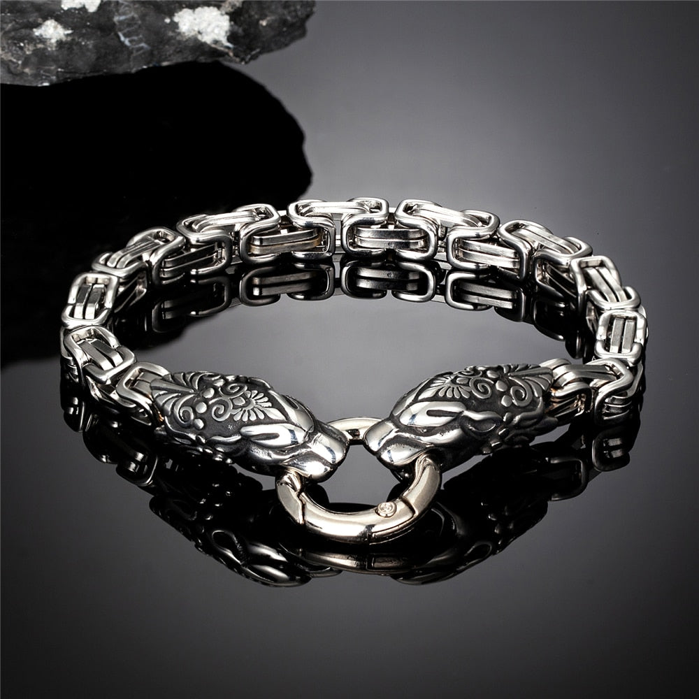 LUMINARY SNAKE BRACELET - STAINLESS STEEL