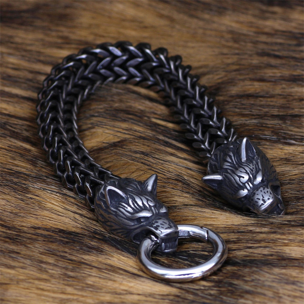 EXQUISITE WOLVES BRACELET - STAINLESS STEEL VARIETY