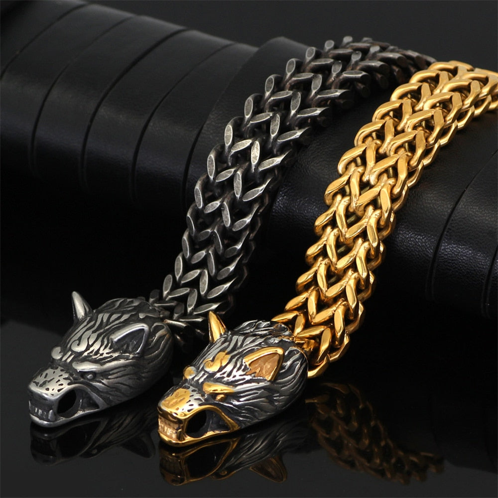 EXQUISITE WOLVES BRACELET - STAINLESS STEEL VARIETY