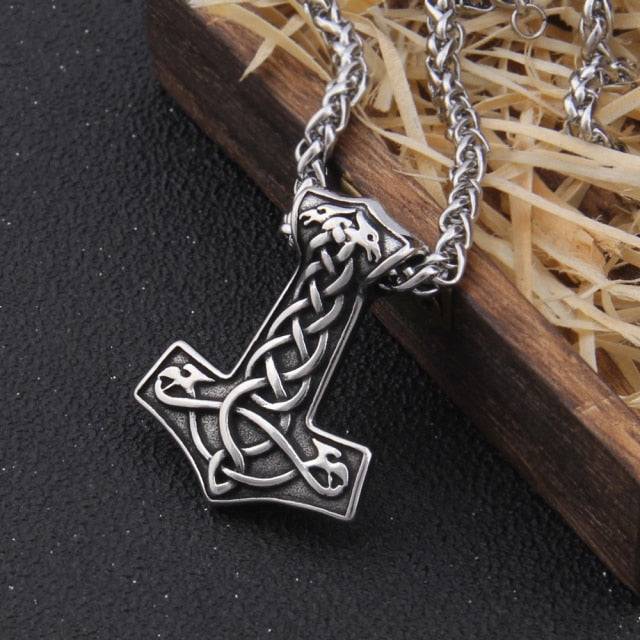 VARIETY / MJOLNIR MEDALLION - STAINLESS STEEL