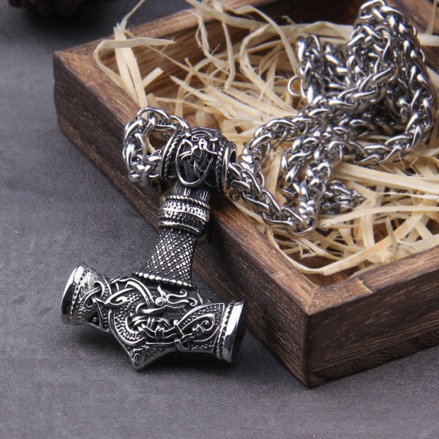 VARIETY / MJOLNIR MEDALLION - STAINLESS STEEL