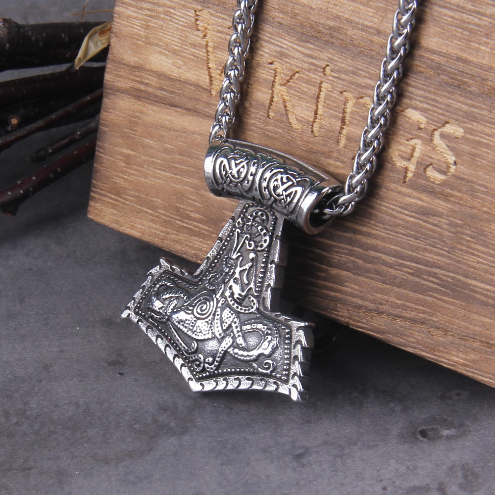 ANCHOR STYLED MJOLNIR- STAINLESS STEEL