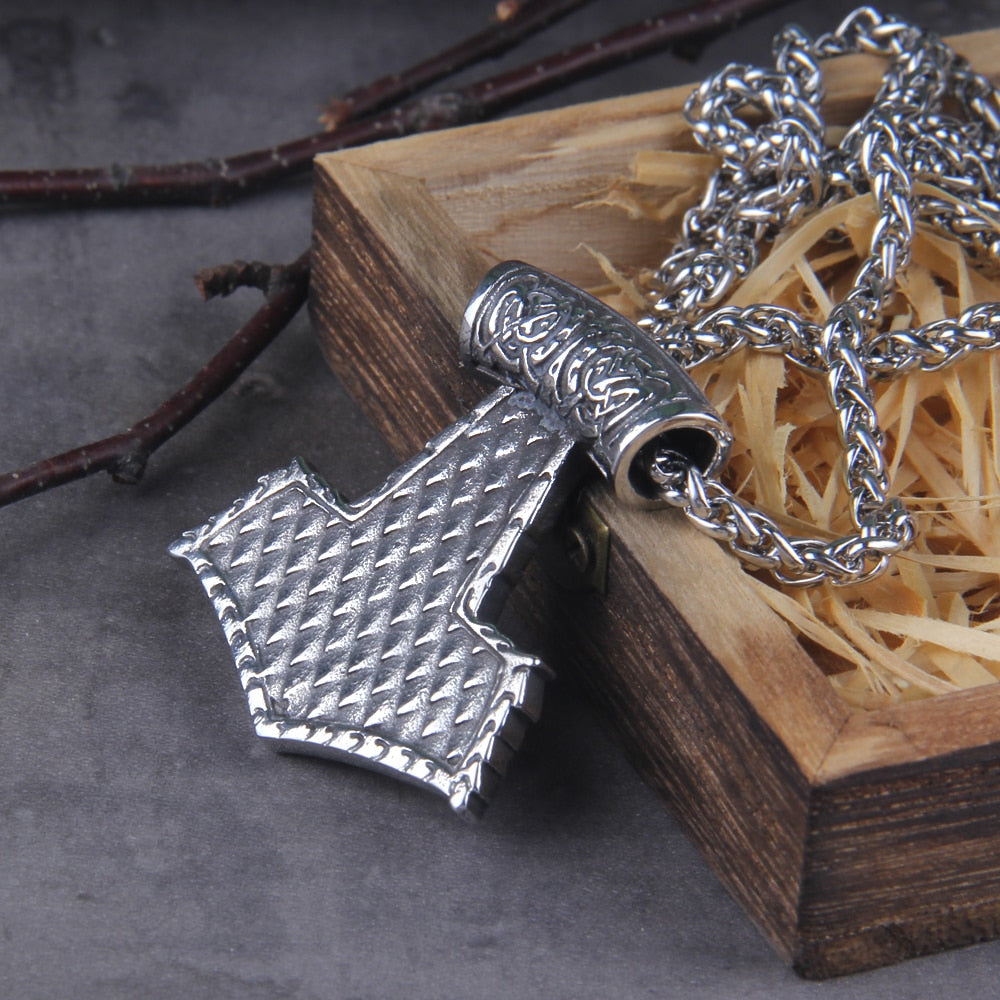 ANCHOR STYLED MJOLNIR- STAINLESS STEEL