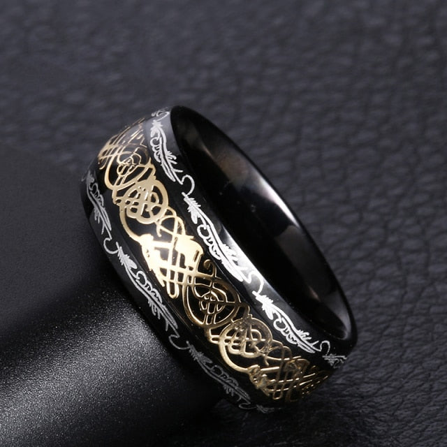 DRAGON RING -STAINLESS STEEL VARIETY