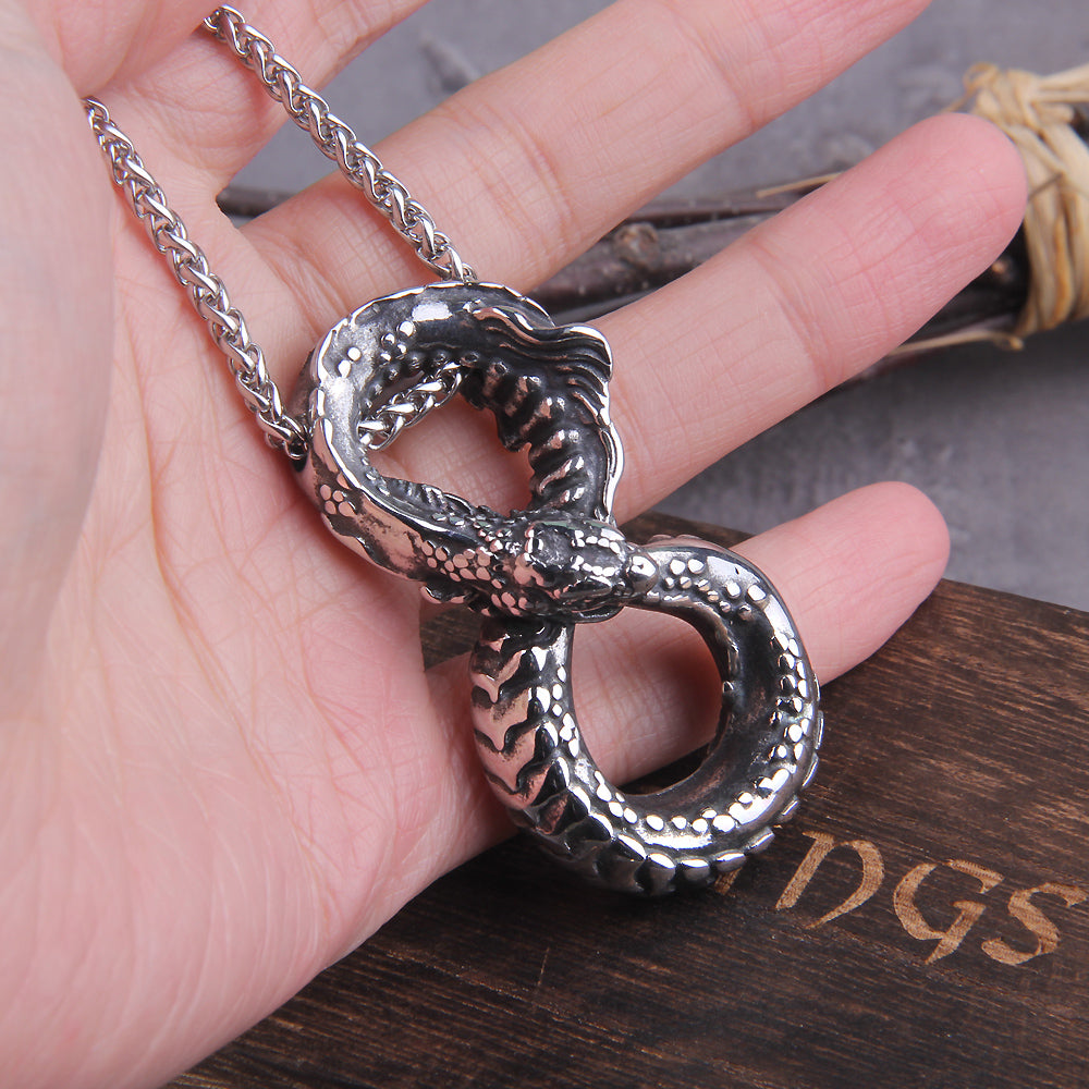 OUROBOROS TWIST- STAINLESS STEEL