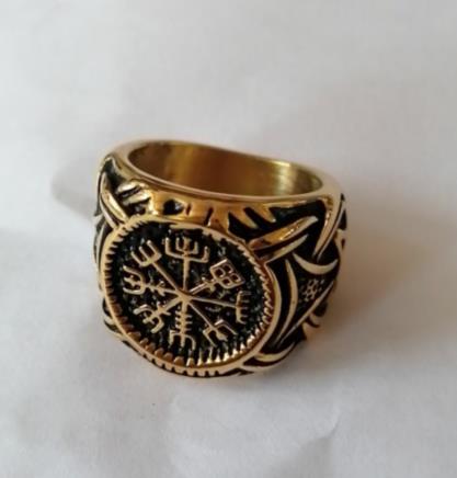 RING OF VEGVISIR - STAINLESS STEEL