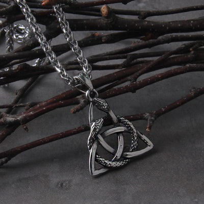 SERPENT KNOT - STAINLESS STEEL