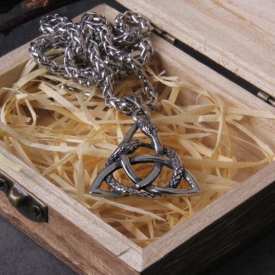SERPENT KNOT - STAINLESS STEEL