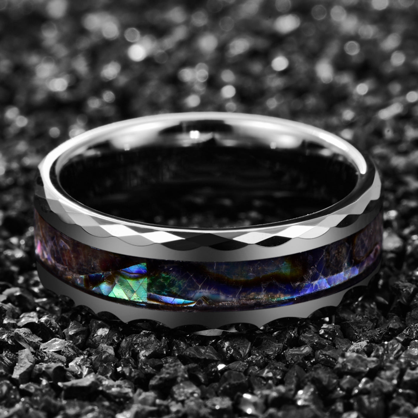 SEA SURFACE RING- TUNGSTEN