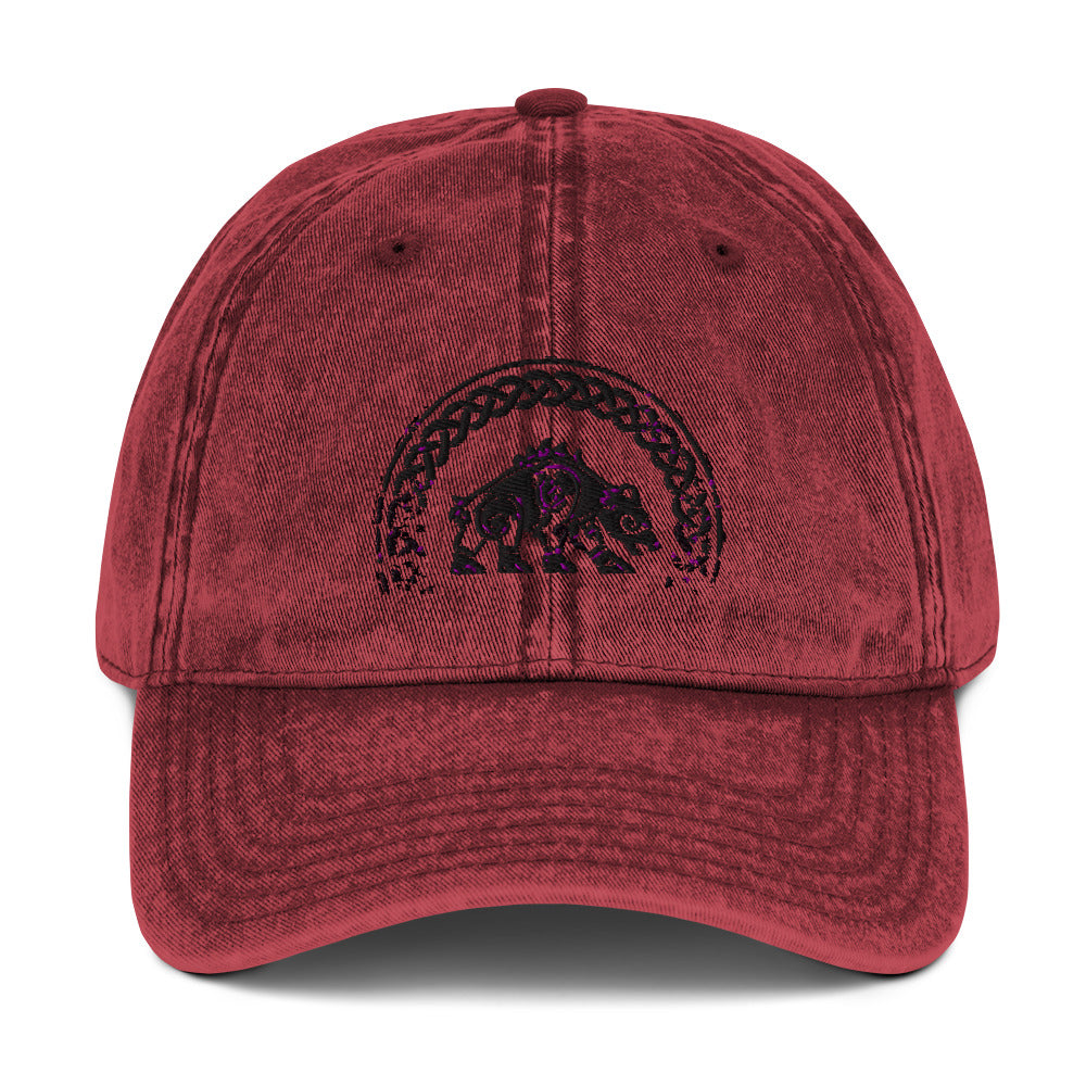 UBRIDLED BJØRN STRENGTH Vintage Cotton Twill Cap