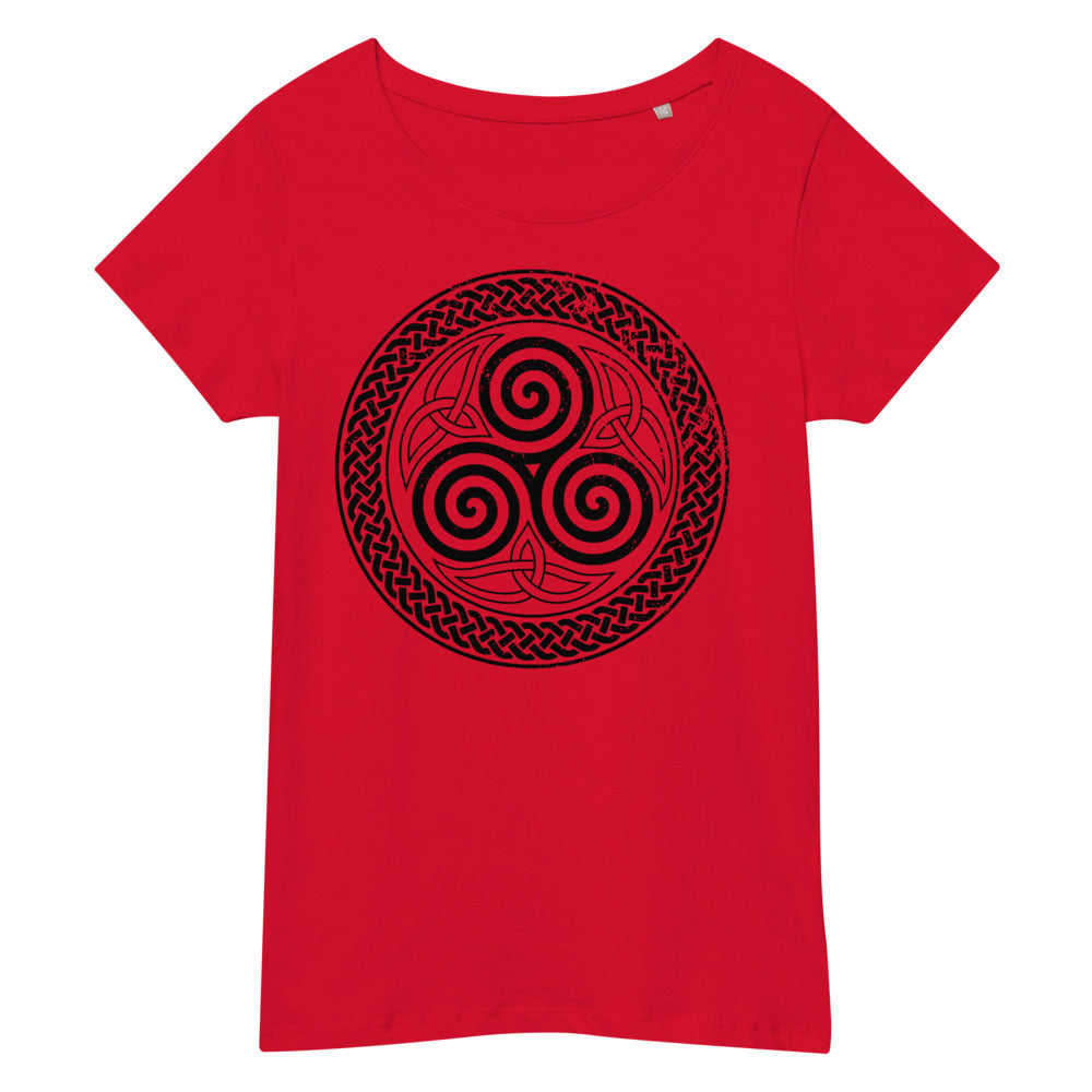 Women’s Triskelia  organic t-shirt